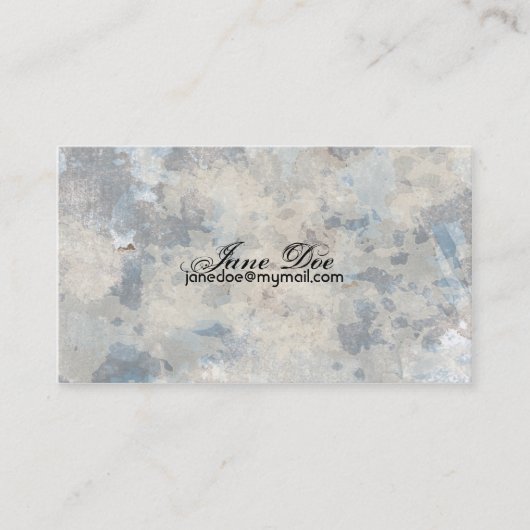 Grunge Delight Visitenkarte (Vorderseite)