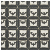 Grunge-Denim-Halloween-Patchwork mit Fledermäusen Stoff (Muster)