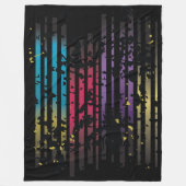 Grunge Design Fleece Blanket (Vorderseite)
