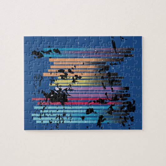 Grunge Design Puzzle (Horizontal)