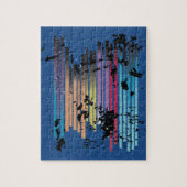 Grunge Design Puzzle (Vertikal)