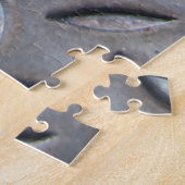 Grunge Diamantmetalle, geschweißte Stahlstruktur. Puzzle (Seite)