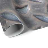 grunge Diamantuntergrund, geschweißte Stahlsurfe Geschenkpapier (Rolleneckpunkt)