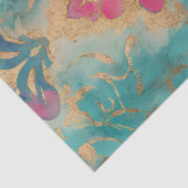 GRUNGE DISTRESSED DAMASK DECOUPAGE TISSUPAPIER SEIDENPAPIER (Ausschnitt)