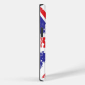 Grunge Distressed UK United Kingdom Flag Case-Mate iPhone Hülle (Rückseite / Rechts)