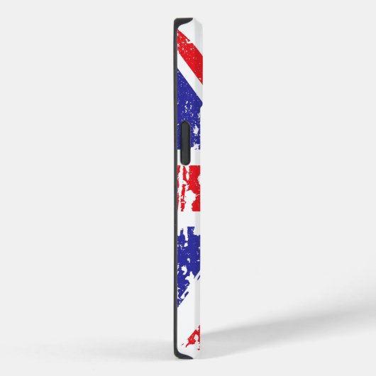 Grunge Distressed UK United Kingdom Flag Case-Mate iPhone Hülle (Rückseite / Rechts)