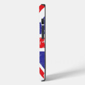 Grunge Distressed UK United Kingdom Flag Case-Mate iPhone Hülle (Rückseite / Links)