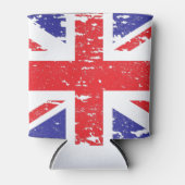 Grunge Distressed UK United Kingdom Flag Dosenkühler (Vorderseite)