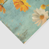 GRUNGE DISTRESSEITE FLORAL DECOUPAGE SEIDENPAPIER (Ausschnitt)