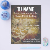 Grunge DJ Flyer (Einzeln)