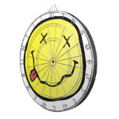 Grunge Emoji Dartscheibe (Vorderseite rechts)