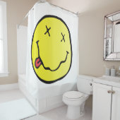 Grunge Emoji Duschvorhang (Beispiel)