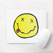 Grunge Emoji Mousepad (Mit Mouse)