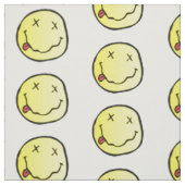 Grunge-Emoji-Stoff Stoff (Muster)