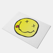 Grunge Emoji Türmatte (Schrägansicht)