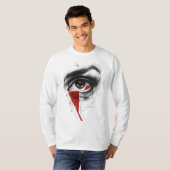 Grunge Eye Langarmshirt T-Shirt (Vorne ganz)