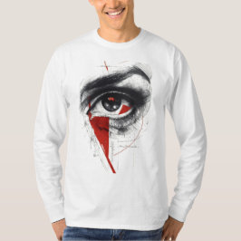 Grunge Eye Langarmshirt T-Shirt