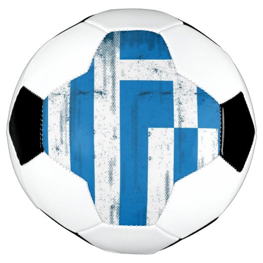 Grunge-Fahne Fußball (Gedreht)