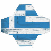 Grunge-Fahne Fußball (Flach)