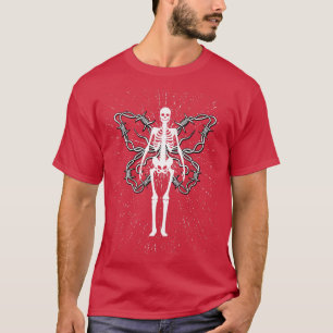 Grunge Fairycore Ästhetische Skelettbahn Mall Nu G T-Shirt