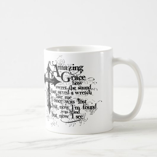 Grunge-fantastische Anmut-Tasse Kaffeetasse (Rechts)