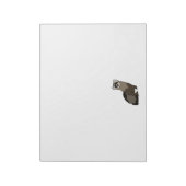 Grunge Ferret Notizblock (Rotiert)