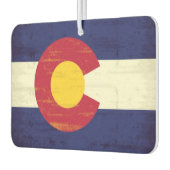 Grunge Flag Colorado Autolufterfrischer (Links)