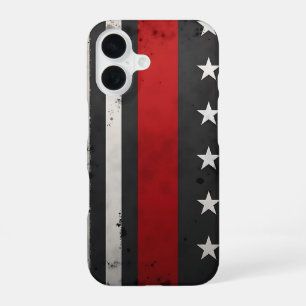 Grunge Flag Design - Case Cover iPhone 16 Hülle