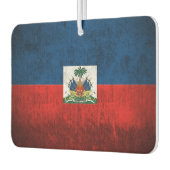 Grunge Flag Haiti Autolufterfrischer (Links)