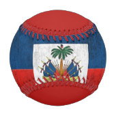 Grunge Flag Haiti Baseball (Vorderseite)