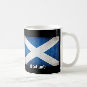 Grunge Flag Schottland Kaffeetasse