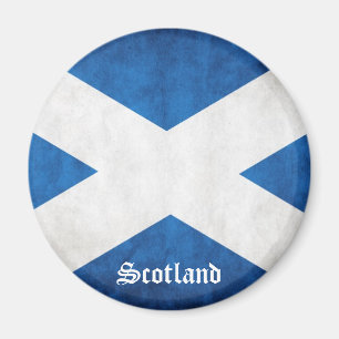 Grunge Flag Schottland Magnet