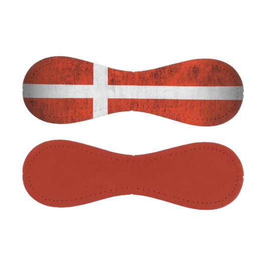 Grunge Flag von Dänemark Baseball (Paneele)