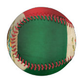 Grunge Flag von Mexiko Baseball (Vorderseite Links)