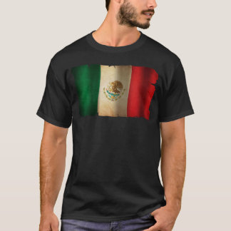Grunge Flag von Mexiko T-Shirt