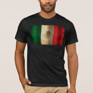 Grunge Flag von Mexiko T-Shirt