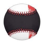 Grunge Flag von Syrien. Baseball (Rückseite)