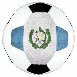 Grunge-Flagge Guatemalas Fußball