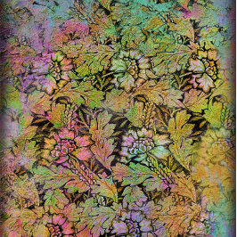 Grunge Floral Decoupage Tissue Paper Seidenpapier