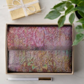Grunge Floral Decoupage Viktorianisches Gewebe Pap Seidenpapier (Geschenk)
