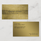 Grunge Floral Sepia Trendy Business Card Visitenkarte (Vorne/Hinten)