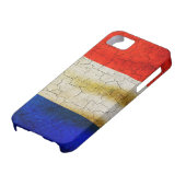 Grunge-France-Flagge Case-Mate iPhone Hülle (unten)
