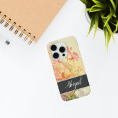 Grunge Gardenia Custom iPhone 15 Pro Fall Case-Mate iPhone Hülle