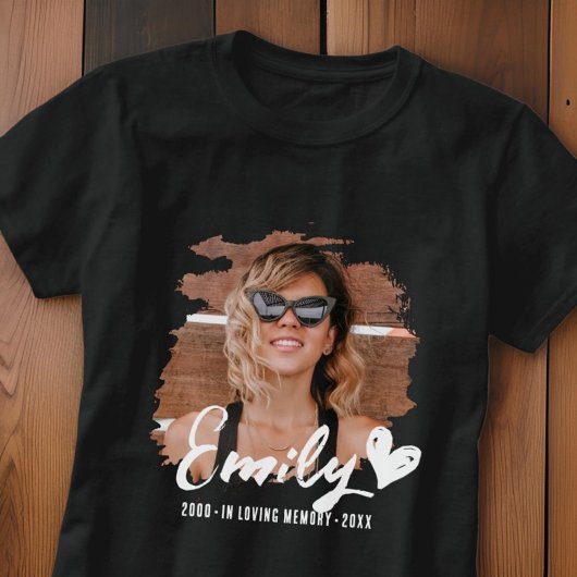 Grunge-Gedenkstätte für das individuelle Gedächtni T-Shirt