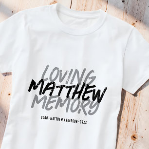 Grunge-Gedenkstätte In Liebevoller Erinnerung Benu T-Shirt