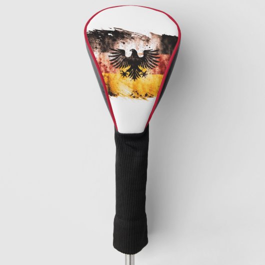 Grunge German Pennant Golf Headcover (Vorderseite)