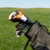Grunge German Pennant Golf Headcover (In SItu)