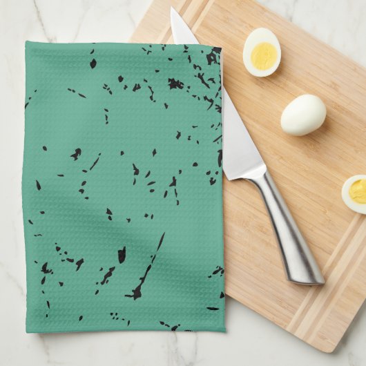 Grunge Geschirrtuch (Viertel Falte)