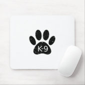 Grunge gestörter Hund Paw K-9 Mousepad (Mit Mouse)