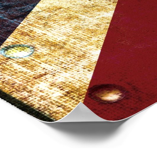 Grunge Gewerkschaft Jack Poster (Ecke)